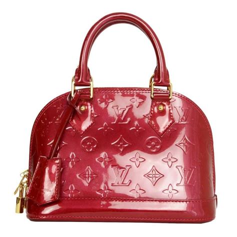 small red louis vuitton bag